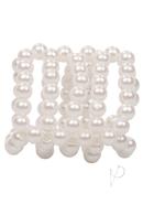 Basic Essentials Pearl Stroker Beads - Clear