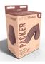 Whipsmart Soft And Discreet Packer 4in - Chocolate